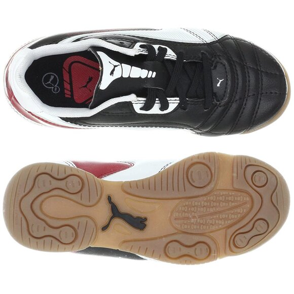 PUMA UNIVERSAL IT Jr indoor Soccer Cleats Football boot Black kids US 11/UK 10 - Picture 1 of 5